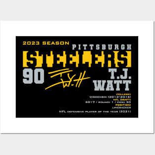 Watt - Steelers - 2023 Posters and Art